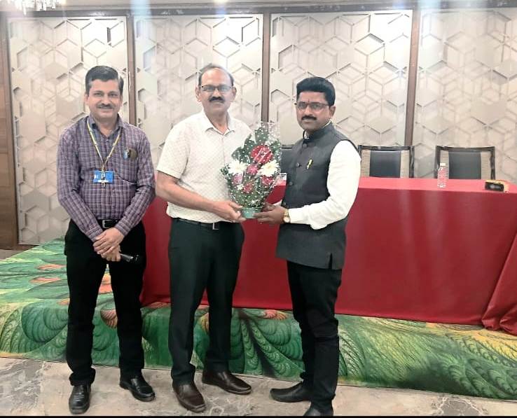Prafulla D. Bhivgade honoured by Branch Manager